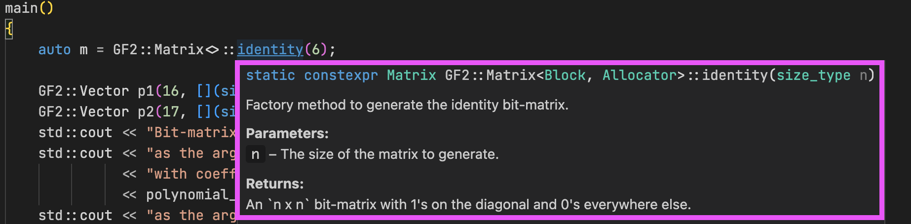 An image showing a sample tool tip